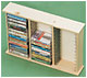 AUDIOTAPES STORAGE RACK 36 UNITS
